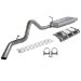 Flowmaster 17225 Cat-back System - Single Side Exit - American Thunder - Moderate Sound (17225, F1317225)
