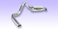 Stainless Steel Sweptside Single Cat-back Exhaust System (615599, G27615599)