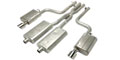 Stainless Steel Cat-back Performance Dual Rear Exhaust (619005, G27619005)