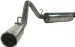 MBRP S5500409 T304-Stainless Steel Single Side Cat Back Exhaust System (S5500409, M79S5500409)