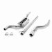 MagnaFlow 15697 Stainless Steel Cat Back Exhaust System 2000 - 2003 Ford Focus (15697, M6615697)