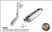 MagnaFlow 15870 Stainless Steel Exhaust System 2004 - 2006 Jeep Liberty (15870, M6615870)