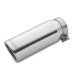 MagnaFlow Exhaust Stainless Steel Tip 35184 - 5in. Diameter, 4in. I.D. Inlet, 15-degree Angle-Cut, Rolled-Edge (35184, M6635184)