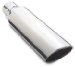 MagnaFlow Exhaust Stainless Steel Tip 35191 - 6in. Diameter, 4in. I.D. Inlet, Single-Wall, 30-degree Angle-Cut, Rolled-Edge (35191, M6635191)