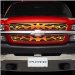 Putco 89300 Four-Color Flaming Inferno Style Grille Insert (89300, P4589300)