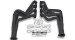 Hooker 2461 Headers - CHEVY HEADER Competition Header Tube Size 1.75 x 30 O.D. in.; Collector Size 3 O.D. in.; Collector Length 8 in.; Port Shape Same As Port; Fitting To Accept Stock O2 Sensor; Black (2461, H262461)