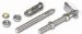 Moroso 39010 Chrome Hood Pins - Set of 2 (39010, M2839010)