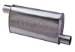 Super Turbo Muffler Universal Round 8 3/8 in. Heavy Duty All-Welded 3 in. ID 18 in. Shell Length 24 in. Overall Length (17698, D2217698)