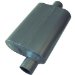 Flowmaster 842541 40 Delta Muffler 409S - 2.50" Offset In / 2.50" Center Out - Aggressive Sound (842541, F13842541)