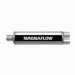 MagnaFlow 12763 Satin Finish Stainless Steel Muffler - 3/2.5in. Inlet / Outlet, Single / Dual, 7in. Round, 24in. Body Length, 30in. Overall Length (12763, M6612763)