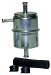 Wix 33054 Complete In-Line Fuel Filter, Pack of 1 (33054)