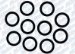 AC Delco 217-2275 Fuel Injection Fuel Rail Seal Kit (217-2275, 2172275, AC2172275)