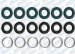 ACDelco 17113525 Fuel Injector O-Ring Kit (17113525, AC17113525)