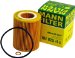 Mann-Filter HU 925/4 X Metal-Free Oil Filter (HU 9254 x, HU9254X)