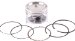 Beck Arnley  012-5276  Piston Assembly Standard, Pack of 4 (0125276, 125276, 012-5276)