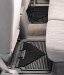 Heavy Duty Floor Mat Rear 2 pc. Designed To Fit Over Center Hump Black (H2152011, 52011)