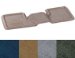 Nifty 624030 Catch-All Premium Gray Carpet 2nd Seat Floor Mat (624030, M65624030)
