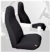 Bestop 2922715 Seat Covers - Seat Covers High Back Bucket (pair) CJ-5/7 and Wrangler 76-91 Black Denim (2922715, D342922715, 29227-15)