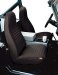 Bestop 2922415 Seat Covers - Seat Covers High Back Bucket (pair) Wrangler 92-94 Black Denim (29224-15, D342922415, 2922415)