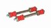 Energy Suspension 9.8121R Red HyperFlex Polyurethane Sway Bar End Link Set (98121R, E1298121R, 9-8121R, 98121-R)