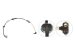 Dorman 970-059 Front Brake ABS Sensor with Harness (970-059, 970059, RB970059)