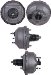 A1 Cardone 5471503 Remanufactured Power Brake Booster (A15471503, 5471503, 54-71503)