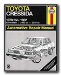 Haynes Manuals - Toyota Cressida (78 - 82) Repair Manual (92050) (H1692050, 92050)