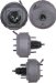 A1 Cardone 53-2310 Remanufactured Power Brake Booster (A1532310, 53-2310, 532310)