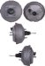 A1 Cardone 54-71093 Remanufactured Power Brake Booster (54-71093, 5471093, A15471093)