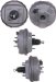 A1 Cardone 54-73570 Remanufactured Power Brake Booster (5473570, 54-73570, A15473570)