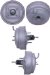 A1 Cardone 53-2548 Remanufactured Power Brake Booster (532548, A1532548, 53-2548)