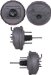 A1 Cardone 53-5175 Remanufactured Power Brake Booster (535175, 53-5175, A1535175)