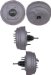 A1 Cardone 53-2770 Remanufactured Power Brake Booster (53-2770, 532770, A1532770)