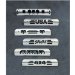 All Sales 43020P Polished Billet Aluminum Third Brake Light Cover - Small Circle Cutouts (43020P, A6843020P)