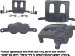 A1 Cardone 18-4995 Remanufactured Brake Caliper (A1184995, 184995, 18-4995)
