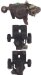 A1 Cardone 19-1501 Remanufactured Brake Caliper (191501, A1191501, 19-1501)