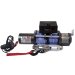 Rugged Ridge 15100.02 8,500 lbs. Winch with 23/64'' X 100' Synthetic Rope and Hawse Fairlead (1510002)