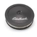 Edelbrock 1203 Pro-Flo Black Finish 2" Round Air Filter Element with 10" Diameter (1203, E111203)