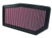 K&N Replacement Air Filter : FORD E350 / E450 6.0L-V8 DIESEL; 2005 - Part No. 33-2341 (332341, 33-2341, K33332341)