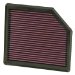 2007-2008 Ford Mustang Air Filter Panel H-1 3/8 in. L-10 in. W-9.25 in. (332365, 33-2365, K33332365)