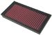 1995-2001 BMW 7 Series Air Filter Panel H-1.25 in. L-6 in. W-11 1/8 in. (332752, K33332752, 33-2752)
