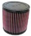Universal Air Cleaner Assembly Round Straight OD-5 in. Flange L-5/8 in. Inside Flange 3 in. Centered Rubber End Filter Length 5 in. (RU-2430, RU2430, K33RU2430)