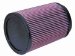 Universal Air Cleaner Assembly Round Straight OD-6.5 in. Flange L-1 in. Inside Flange 5 in. Centered Rubber End Filter Length 9 in. (RU-3020, RU3020, K33RU3020)