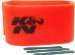 K&N 25-3900 Red Red Air Filter Foam Wrap (25-3900, 253900, K33253900)