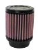 Universal Air Cleaner Assembly Round Straight OD-3.5 in. Flange L-5/8 Inside Flange 2.5 in. Centered Rubber End Single Filter Length 4 in. (RD0700, RD-0700, K33RD0700)