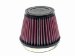 Universal Air Cleaner Assembly Round Tapered OD-3.5 in./5 in. Flange L-5/8 in. Inside Flange 3.5 in. Centered Rubber End Filter Length 4 in. (RU2990, RU-2990, K33RU2990)