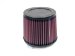 Universal Air Cleaner Assembly Round Tapered OD-5 7/8 in./5 1/8 in. Flange L-5/8 in. Inside Flange 4.5 in. Centered Rubber End Filter Length 5 in. (RU4260, RU-4260, K33RU4260)