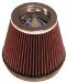 Universal Air Cleaner Assembly Round Tapered 63 Pleats OD-5 in./7.5 in. Flange L-1 in. Inside Flange 6 in. Centered Chrome End Filter Length 6 in. (RF1036, RF-1036, K33RF1036)