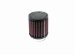Universal Air Cleaner Assembly Round Straight OD-3.5 in. Flange L-7/8 in. Inside Flange 2 1/8 in. Offset Rubber End Single Filter Length 4 in. (RD0500, RD-0500, K33RD0500)
