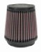 Universal Air Cleaner Assembly Round Tapered OD-3.5 in./4 5/8 in. Flange L-5/8 in. Inside Flange 3.5 in. Centered Rubber End Filter Length 4.5 in. (RU2790, RU-2790, K33RU2790)